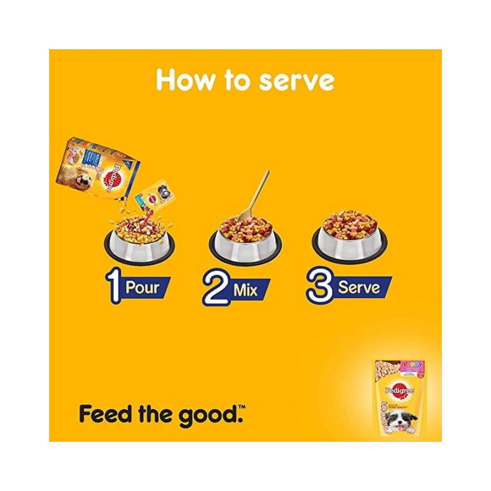 Pedigree Puppy Wet Dog Food Chicken Chunks in Gravy - Image 4