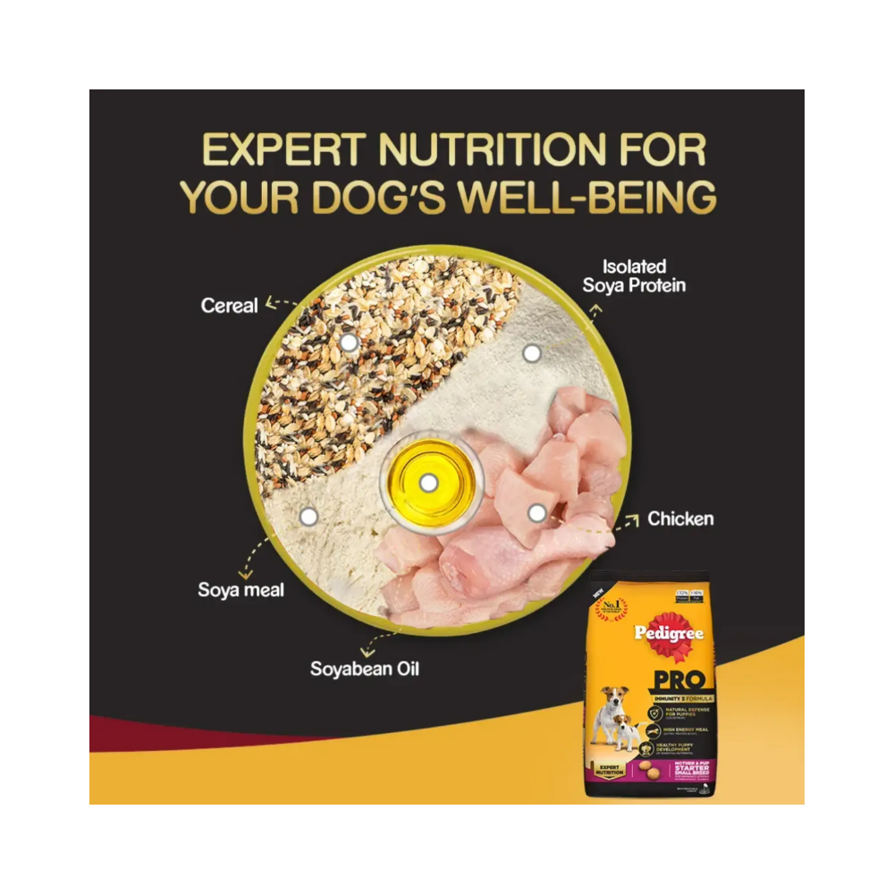 Pedigree PRO Expert Nutrition Lactating Pregnant Mother and Puppy Starter Small Breed Dog Dry Food - Image 4