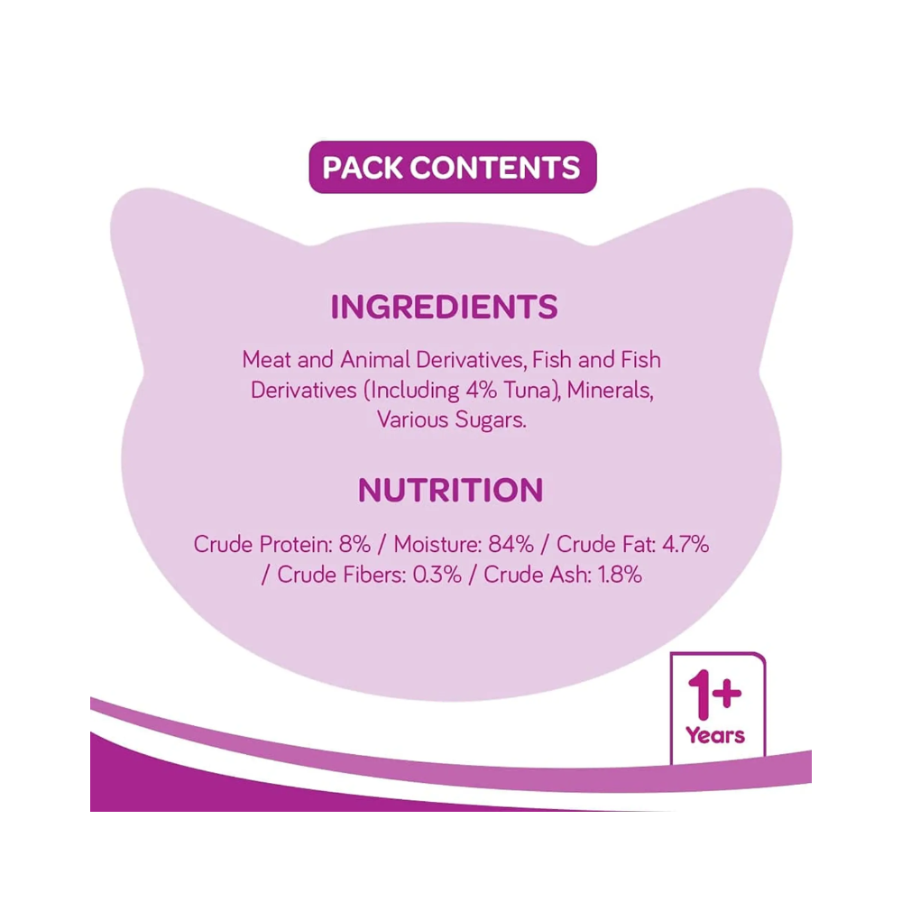 Whiskas Wet Cat Food for Adult Cats Tuna in Jelly Flavour - Image 6