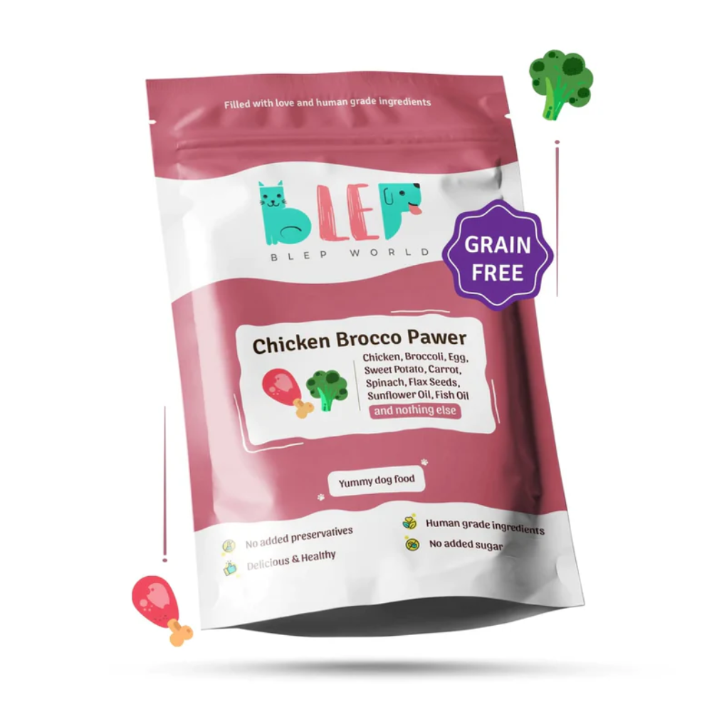 Chicken Brocco Pawer – Fresh Dog Food