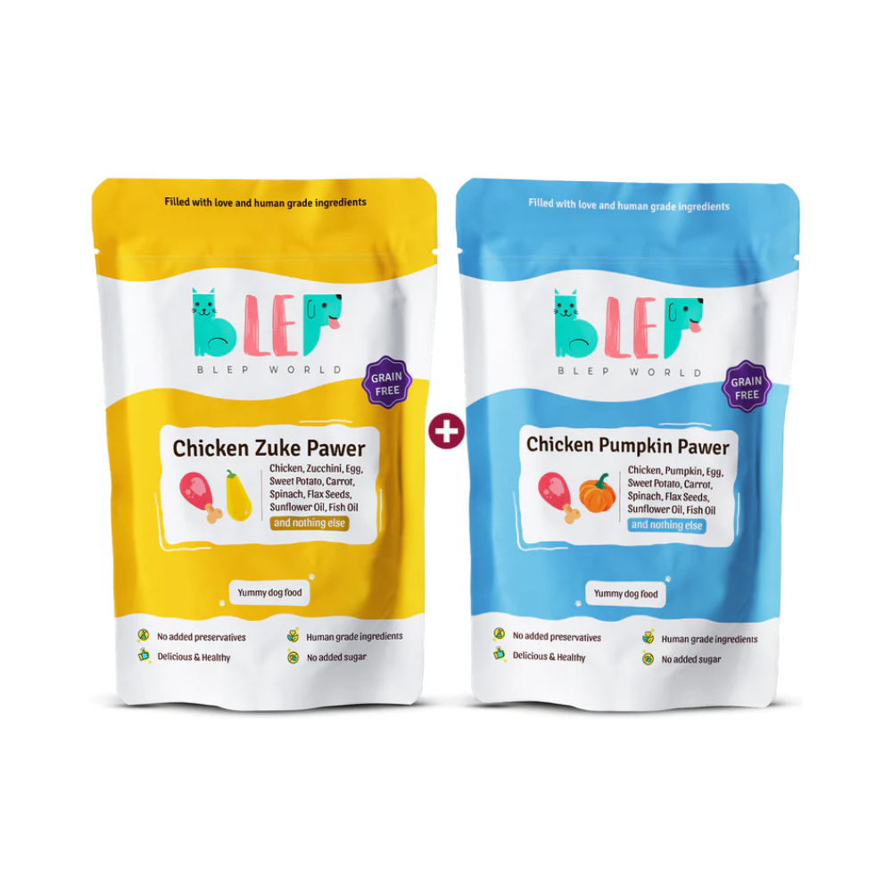 Chicken Zuke and Pumpkin Fresh Dog Food Combo Pack