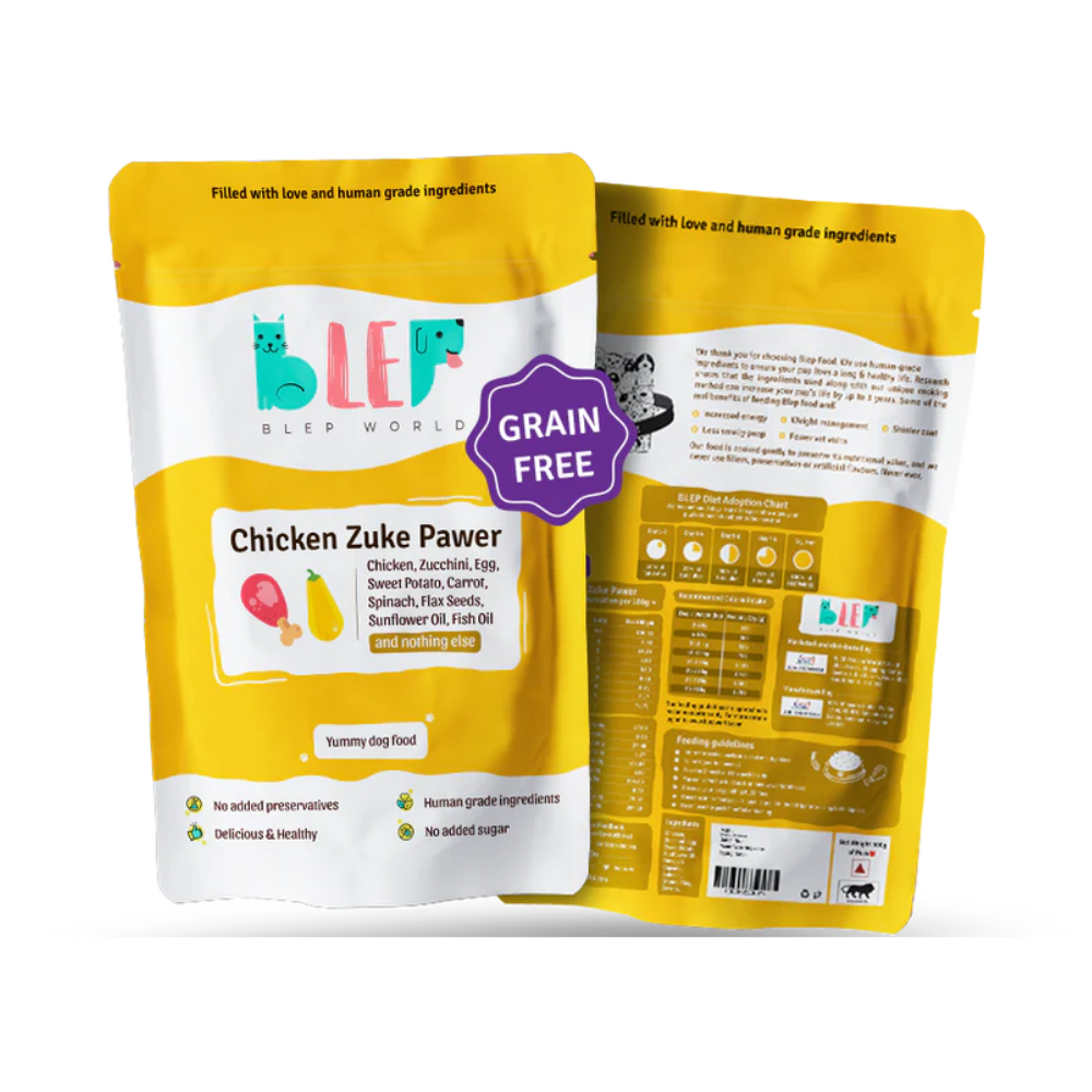 Chicken Zuke Pawer – Fresh Dog Food