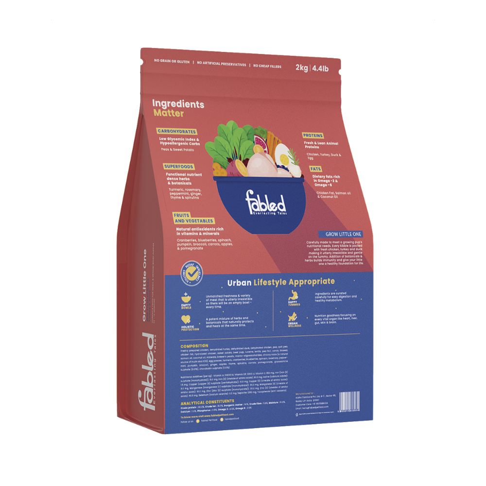 Grow Little One Complete food for small and medium breed puppies - Image 2