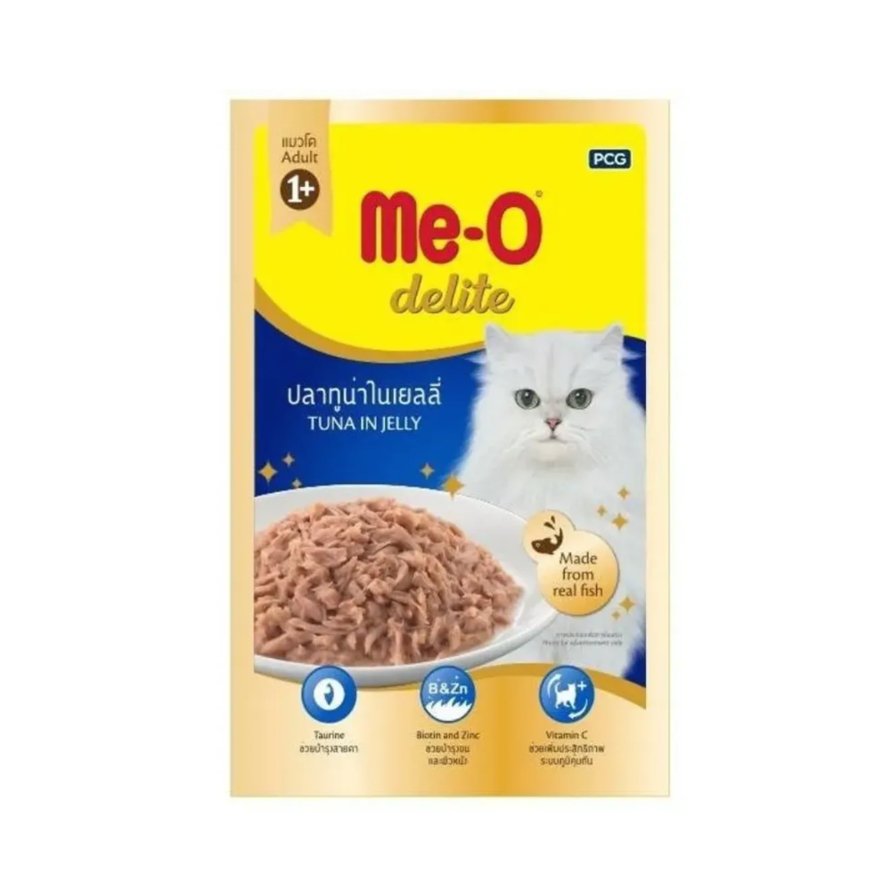 MeO Delite Tuna in Jelly Adult Wet Cat Food