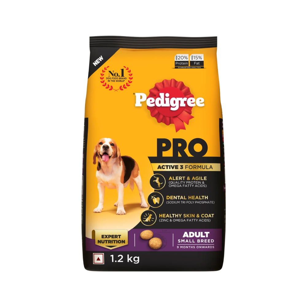 Pedigree Pro Expert Nutrition Active Adult Dry Dog Food