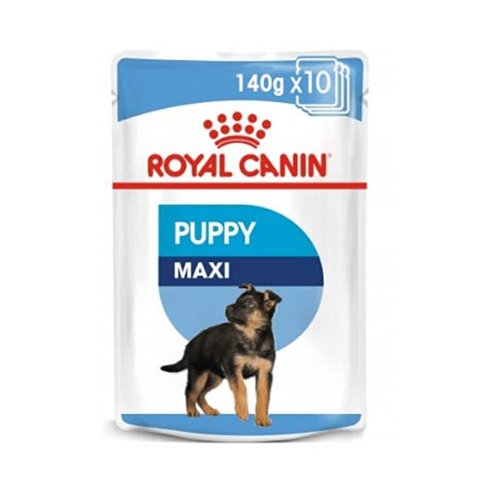 Royal Canin Maxi Puppy Wet Gravy Pouch Dog Food Chicken Flavour