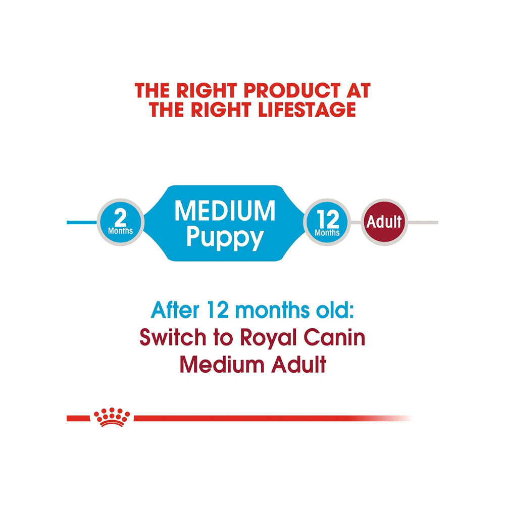 Royal Canin Medium Puppy Dry Dog Food - Image 2