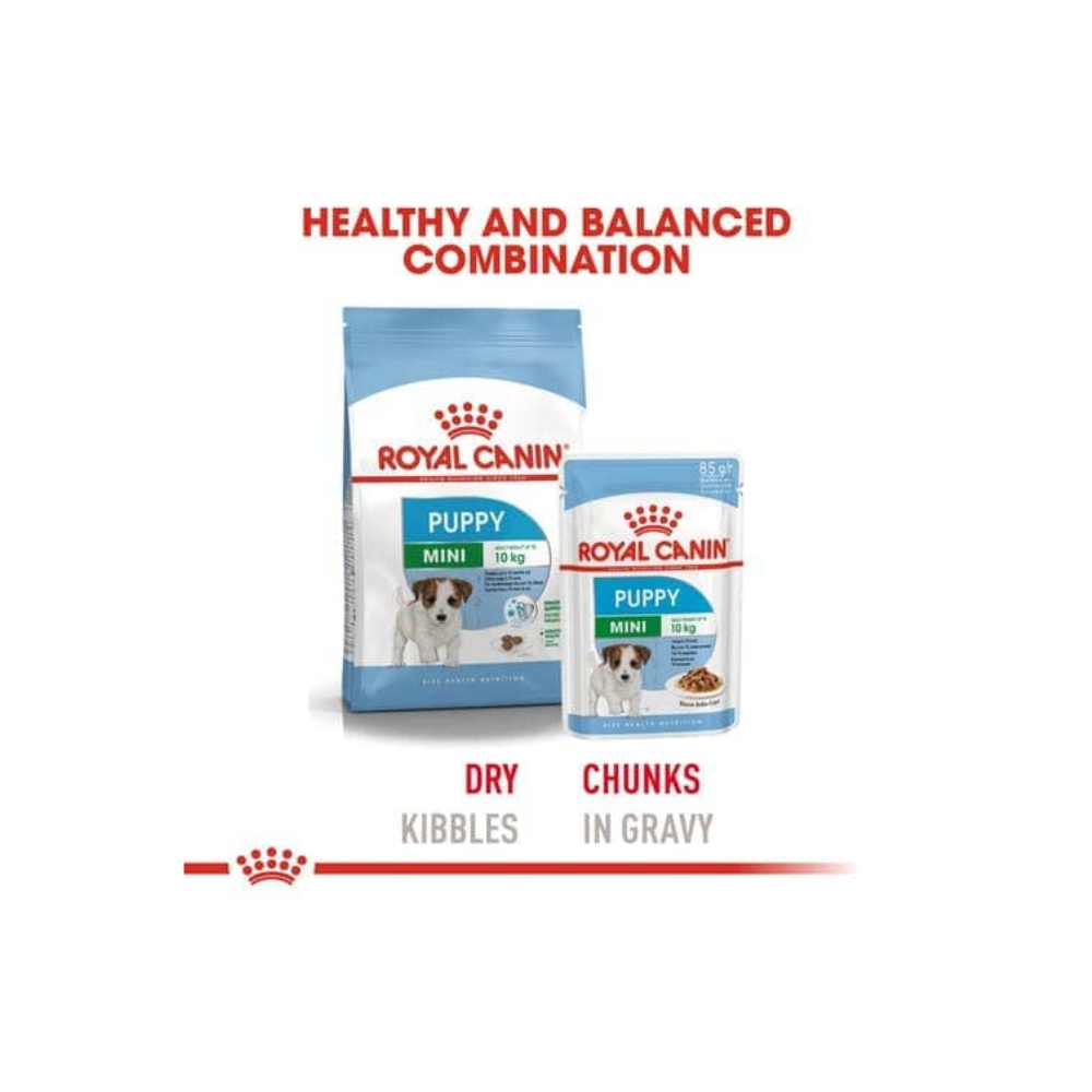 Royal Canin Mini Puppy Wet Gravy Pouch Dog Food - Image 7