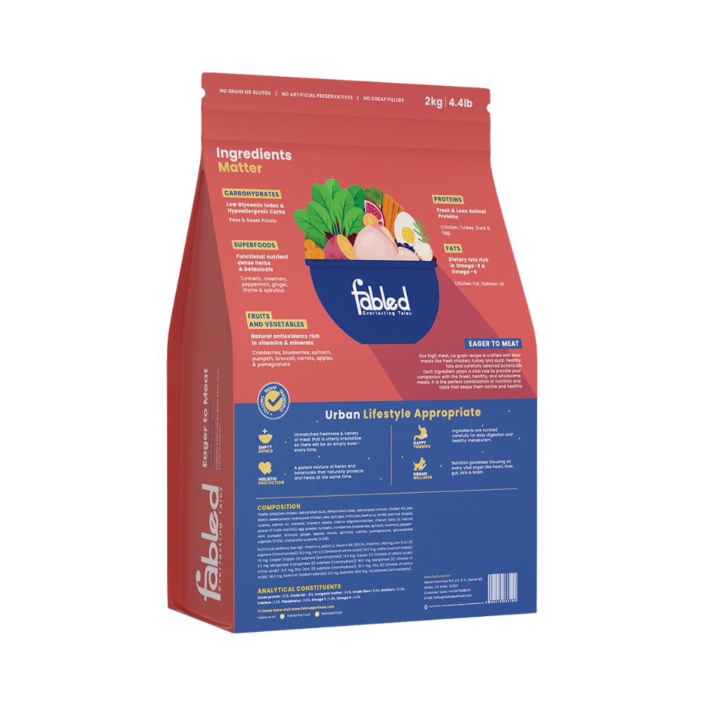 Eager to Meat Complete food for all breed adult Dogs - Image 2