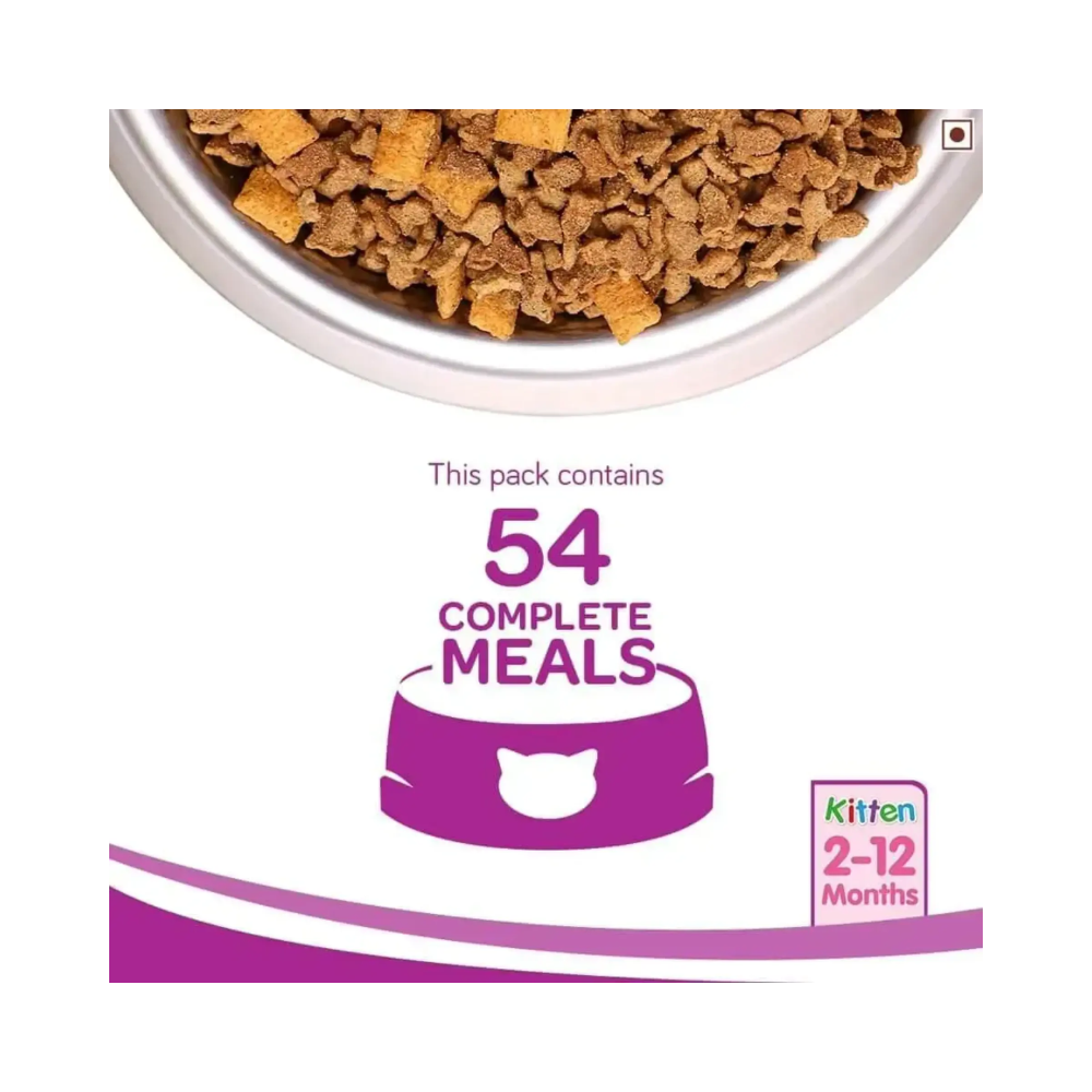 Whiskas Kitten Small Dry Cat Food, Ocean Fish - Image 4