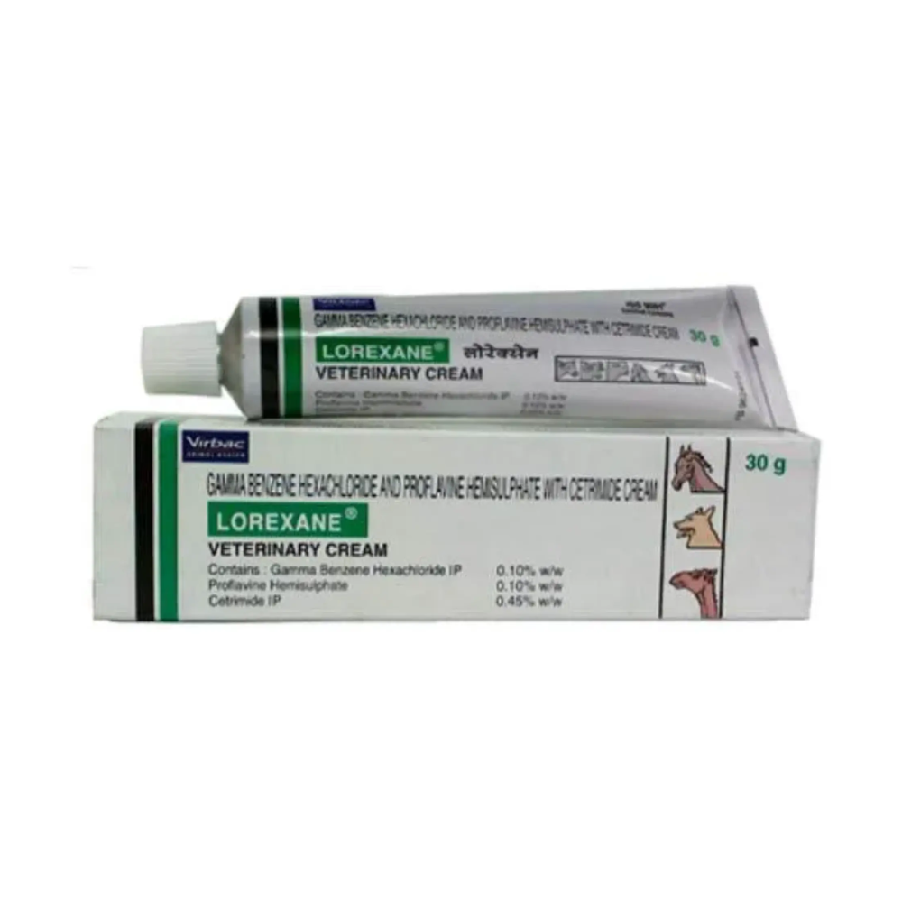 Virbac Lorexane Veterinary Cream