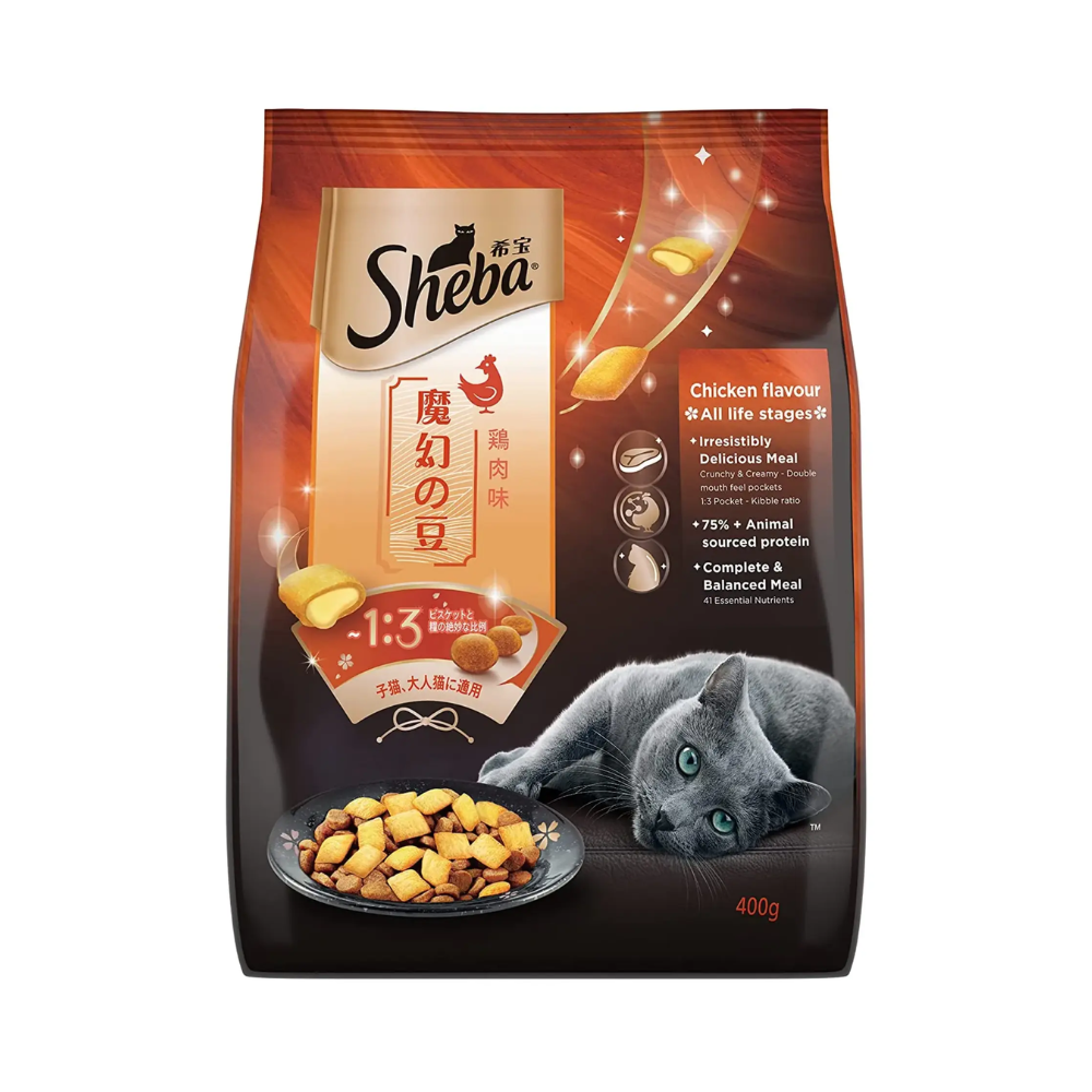 Sheba Chicken Flavour Irresistible Dry Cat Food