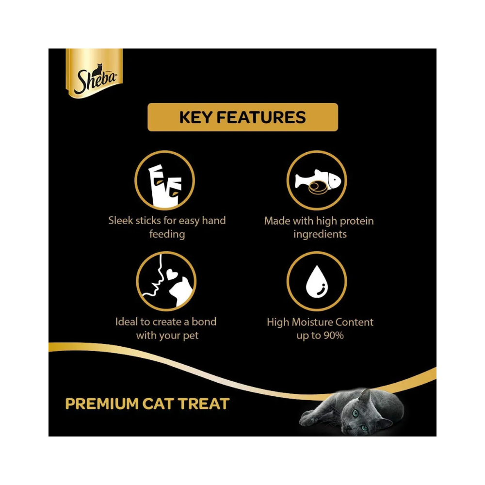 Sheba Melty Premium Cat Snack Food - Tuna and Tuna-Seafood - Image 11