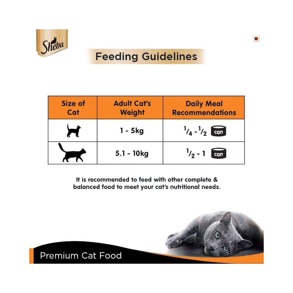 Sheba Deluxe Premium Wet Cat Food - Succulent Chicken Breast in Gravy - Image 6