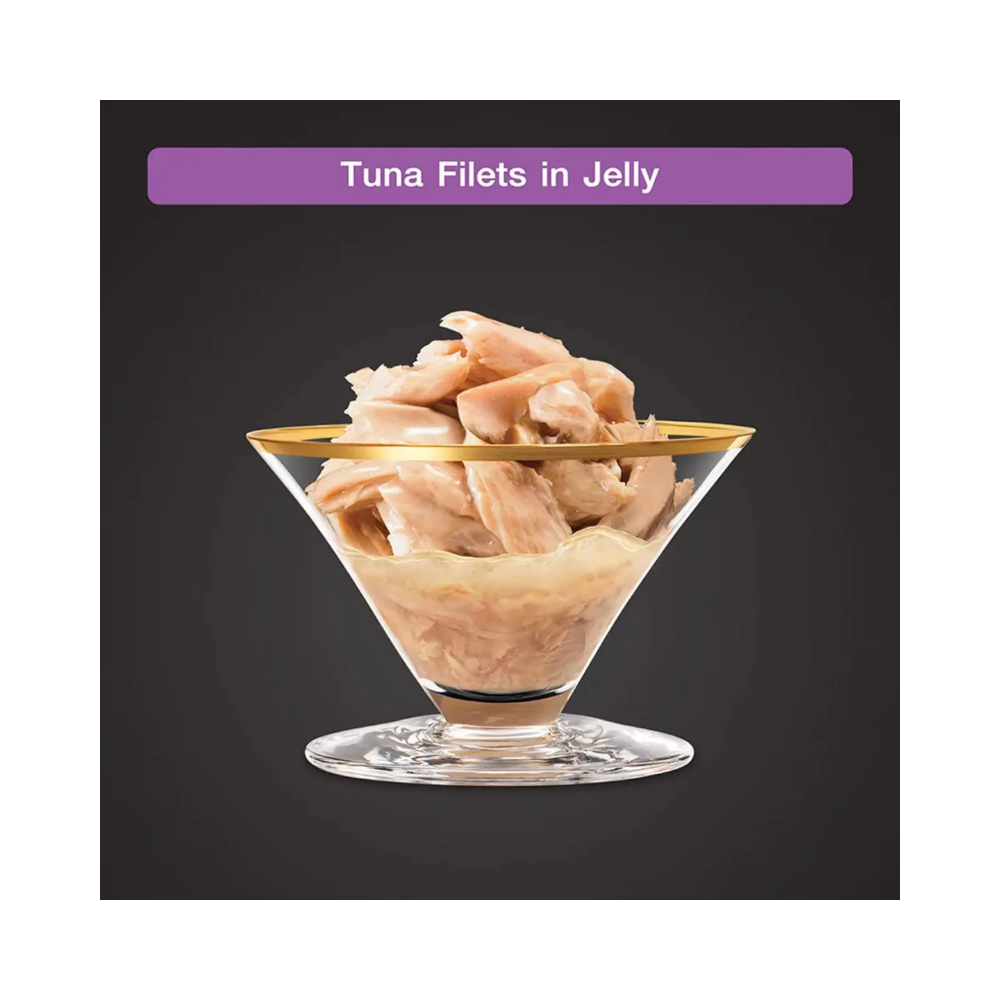 Sheba Deluxe Premium Wet Cat Food - Pure Tuna Filets in Jelly - Image 2