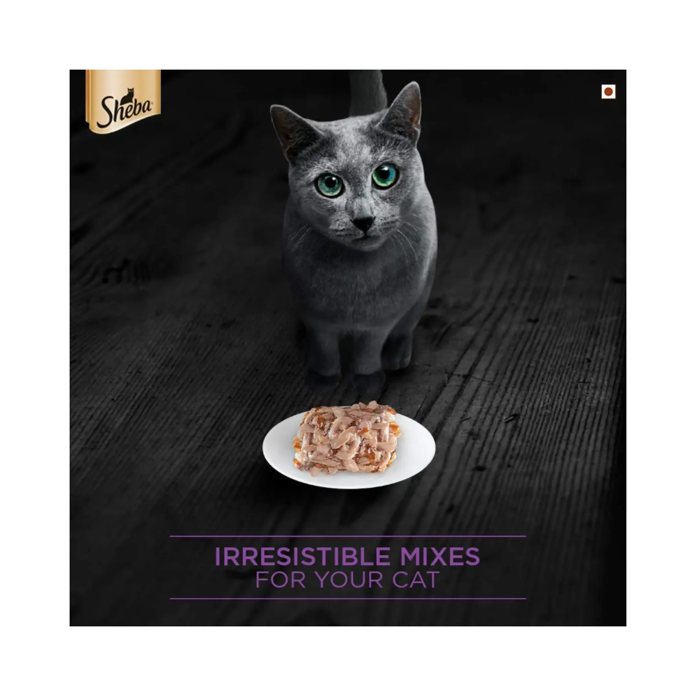 Sheba Deluxe Premium Wet Cat Food - Pure Tuna Filets in Jelly - Image 5