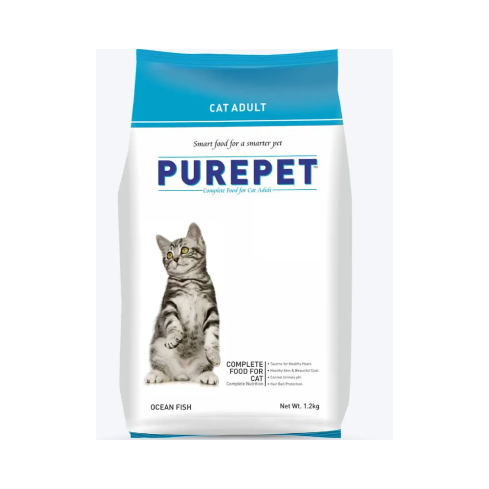 Purepet Ocean Fish Adult Dry Cat Food