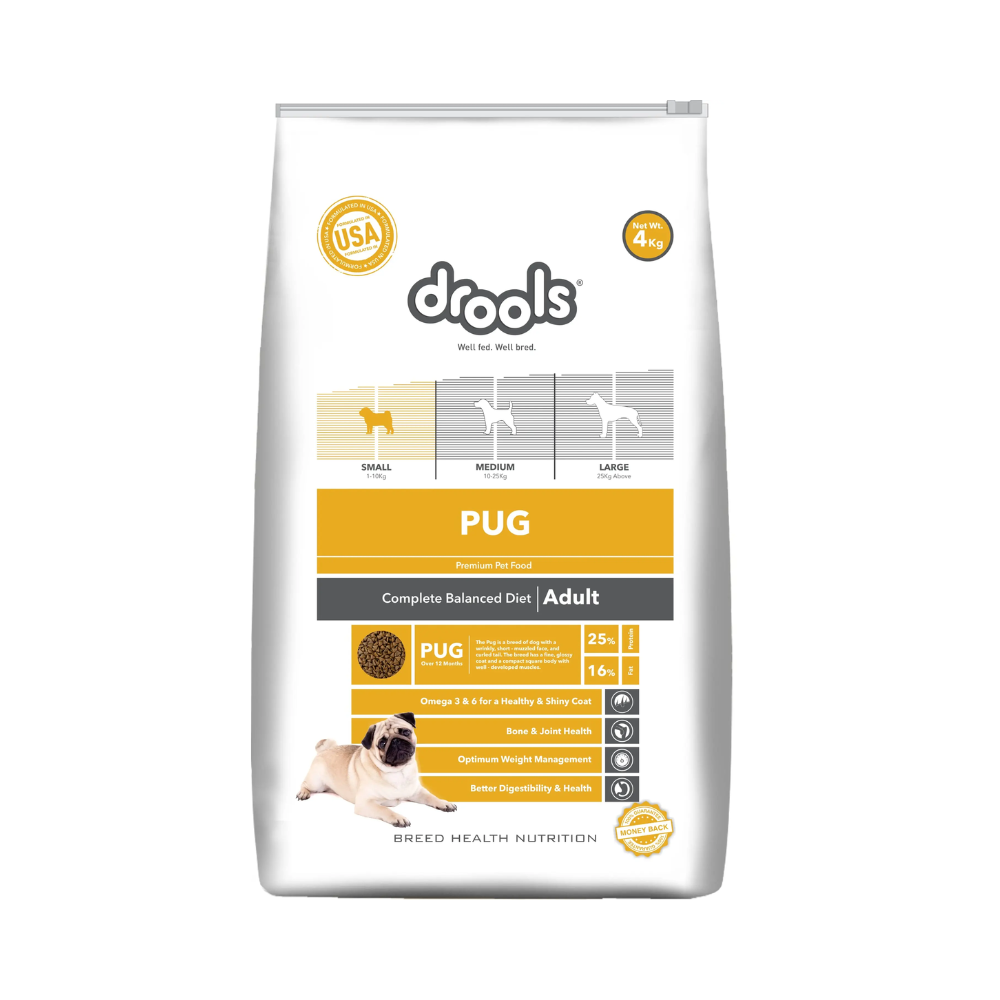 Drools Pug Adult Premium Dog Food