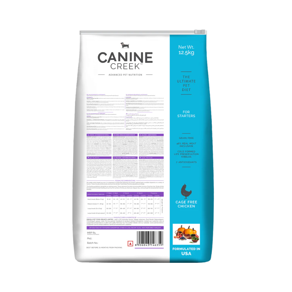 DROOLS Ultra Premium Canine Creek Starter - Image 2