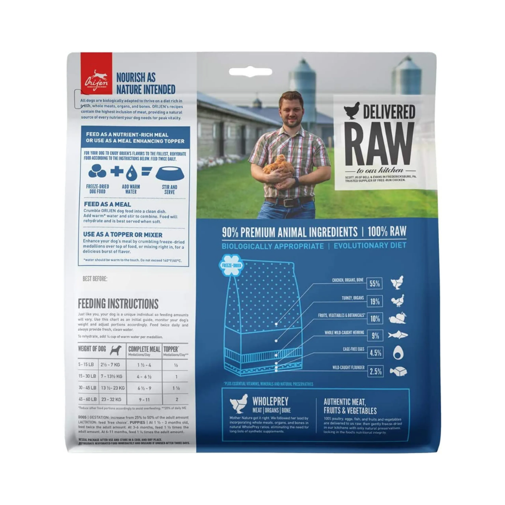 Orijen Adult Freeze Dried Food - Image 2