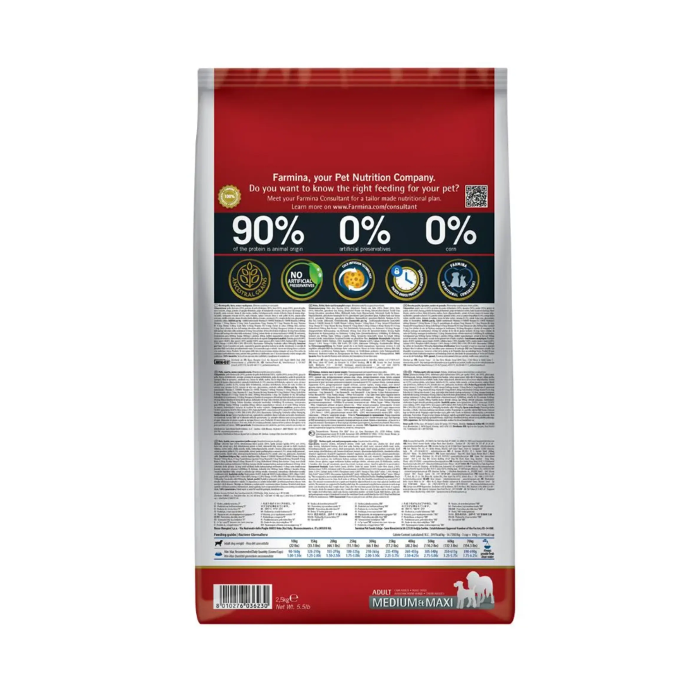 FARMINA N&D Ancestral Grain Chicken and Pomegranate Adult Medium and Maxi Dog Food - Image 2