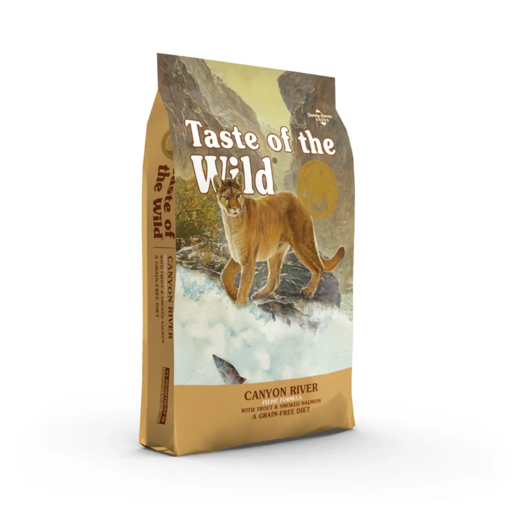 Taste Of The Wild Canyon River Feline Trout & Smoked Salmon Cat Dry Food -2 Kg - Image 2