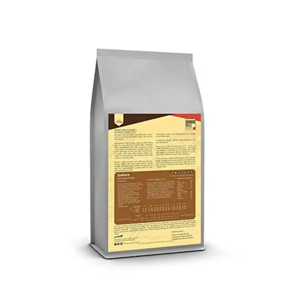 Bruno’s Wild Essentials Dry Dog Food Sunburn Duck-Turkey-Salmon - Image 3