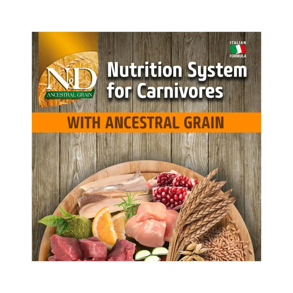 FARMINA N&D Ancestral Grain Chicken and Pomegranate Adult Medium and Maxi Dog Food - Image 3