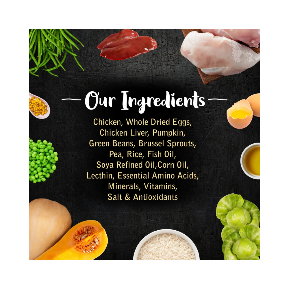 Drools Gourmet Bites Sanjeev Kapoor Recipe Very Veggie Chicken Adult Dog Food - Image 6