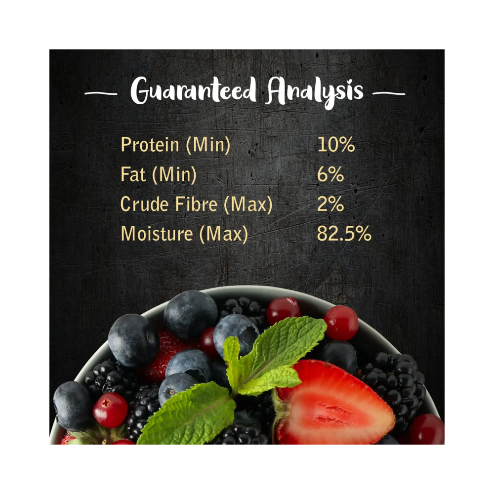 Drools Gourmet Bites Vikas Khanna Recipe Very Berry Chicken Puppy Wet Food - Image 7