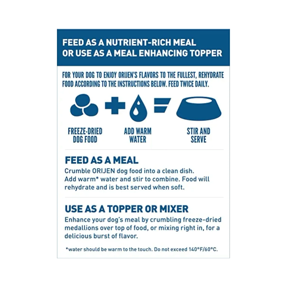 Orijen Adult Freeze Dried Food - Image 9