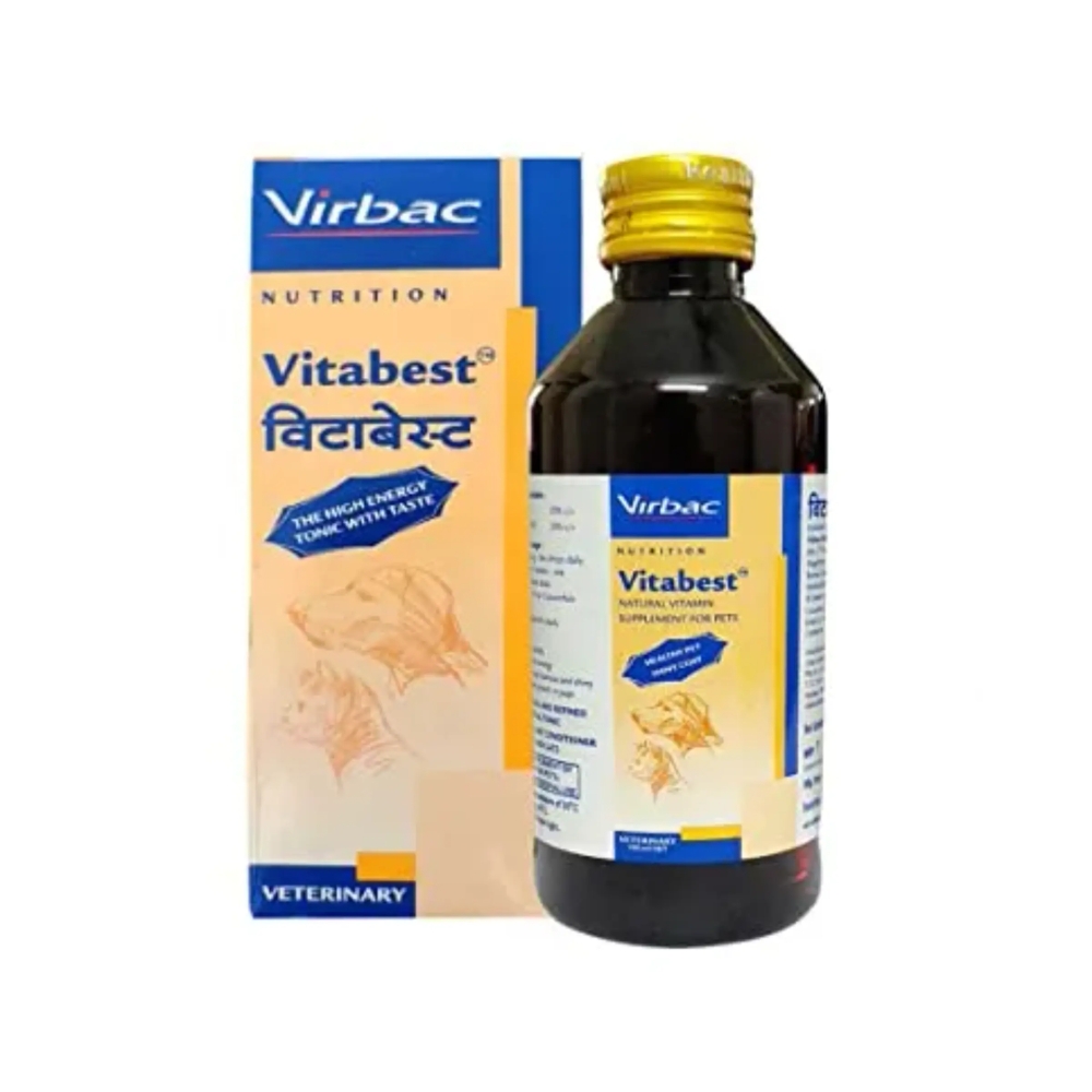 Virbac Vitabest Omega-3 Vitamin Supplement
