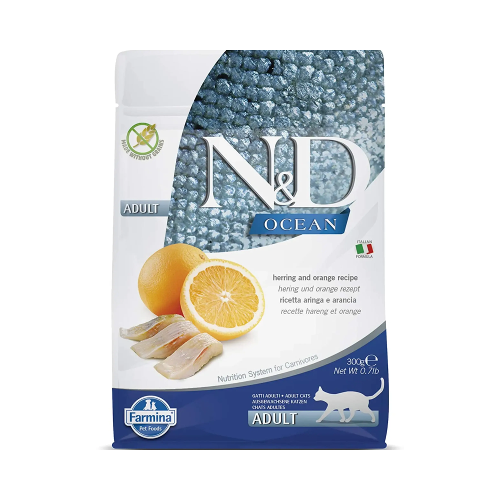Farmina N&D Grain Free Fish and Orange Adult Cat Food