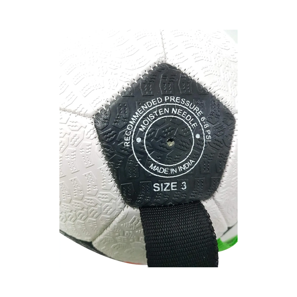 Synco Dog Ball With Green Holding Loops Football Dog Toy Size 3 - Image 6