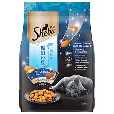 Sheba Kitten and Adult – Dry Cat Food – Salmon Flavour – 1.5 kg