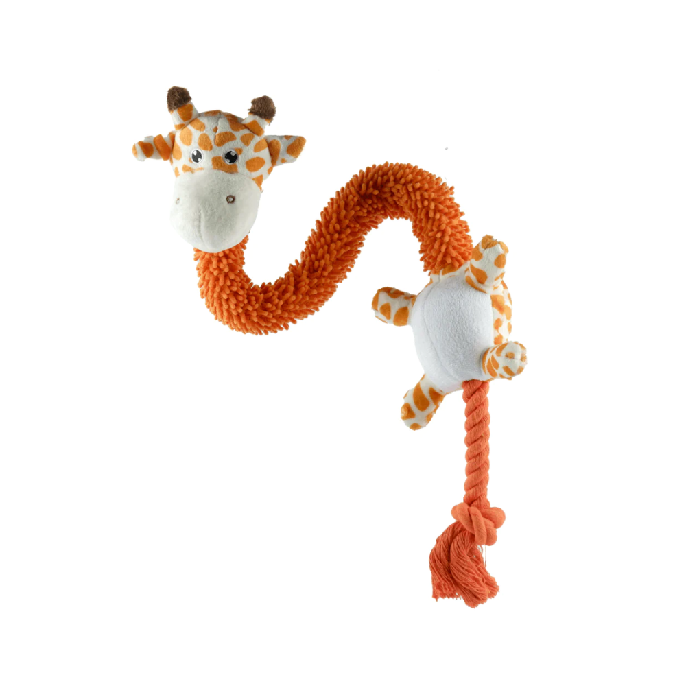 Barkbutler Garry The Giraffe Plush Toy for Dogs