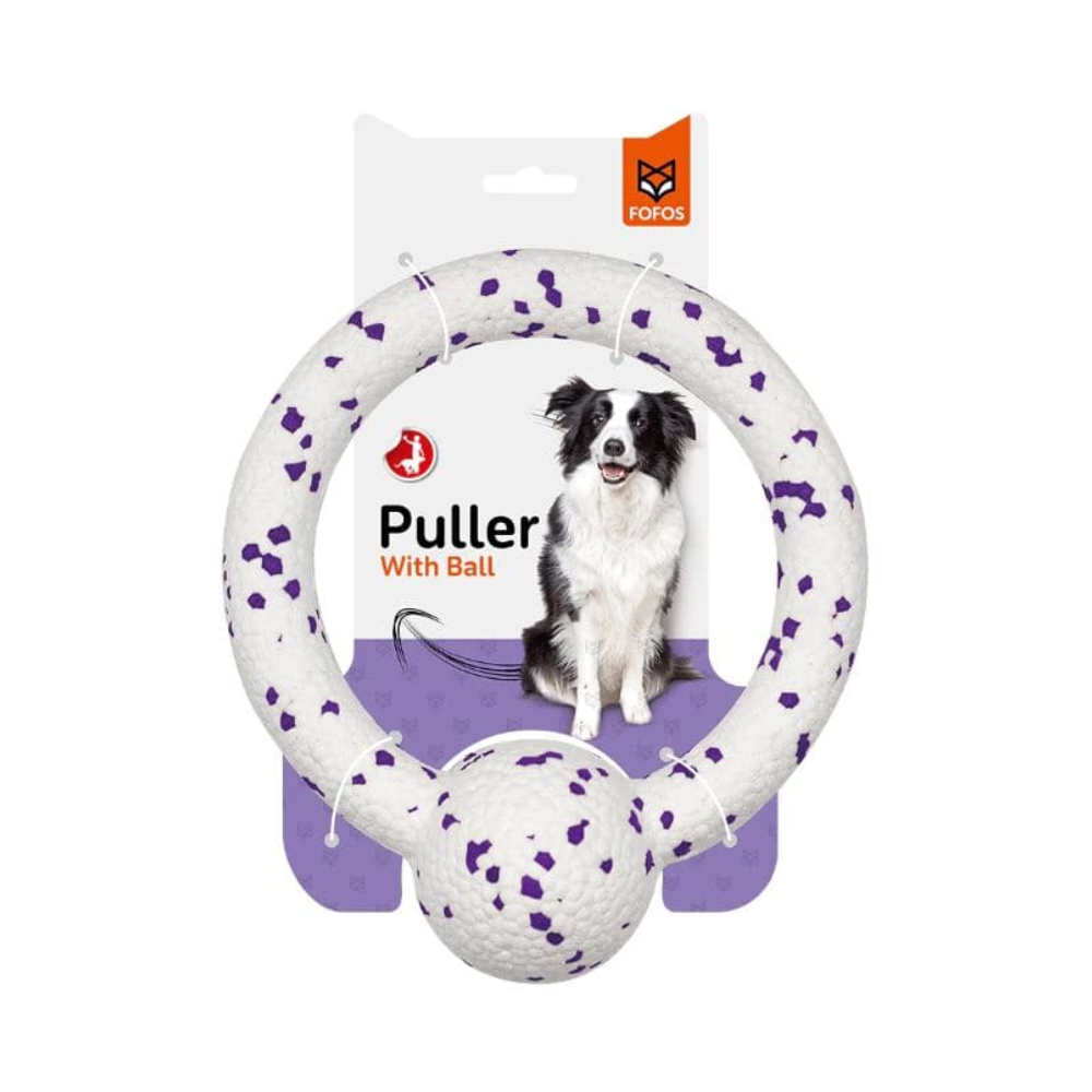 Fofos Durable Puller Toy for Dogs (White)