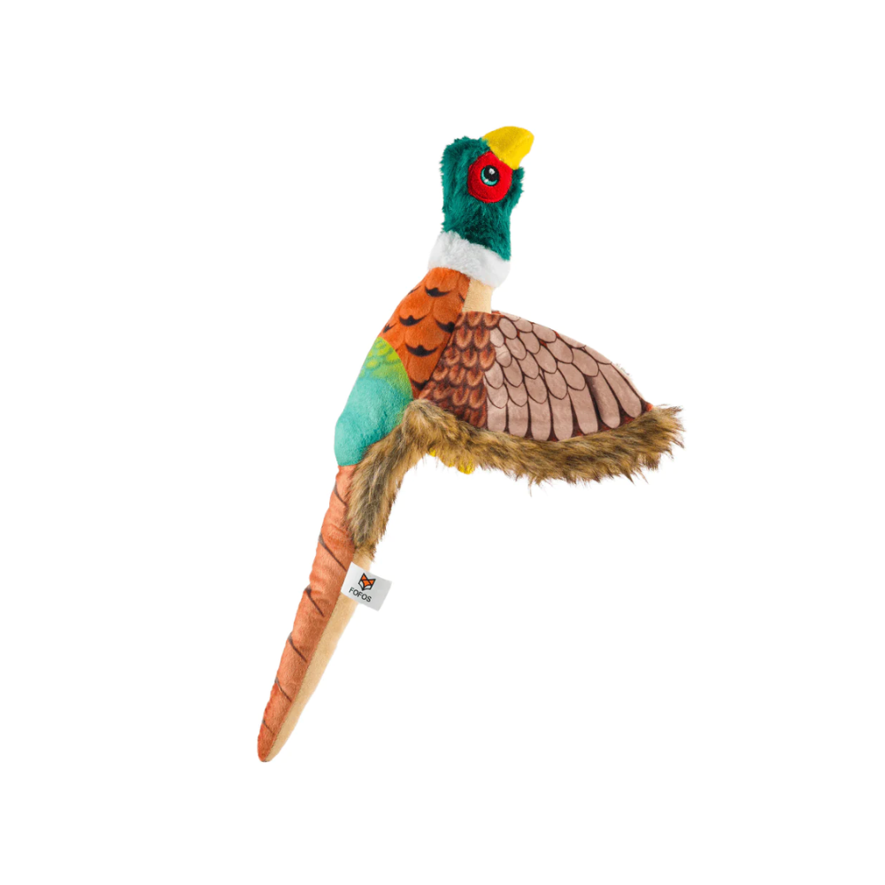 Fofos Plush Pheasant Toy for Dogs