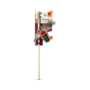Fofos Scandi Beetle with Wooden Stick Toy for Cats