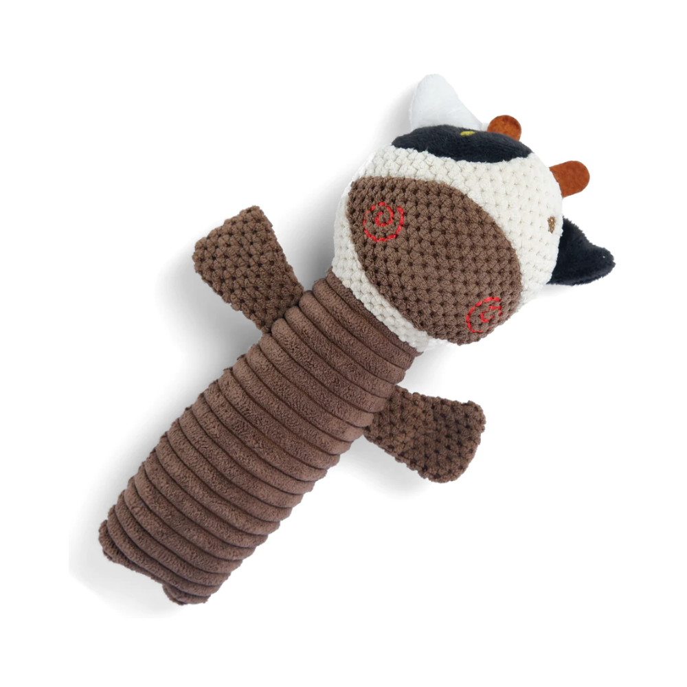 Pet Vogue Shaped Plush Toy for Dogs (Cow) - Image 5