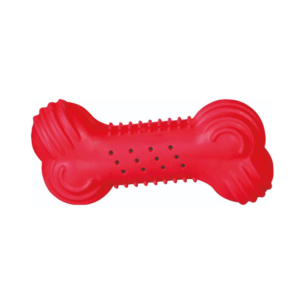 Trixie Cooling Bone Natural Rubber Toy for Dogs yellow