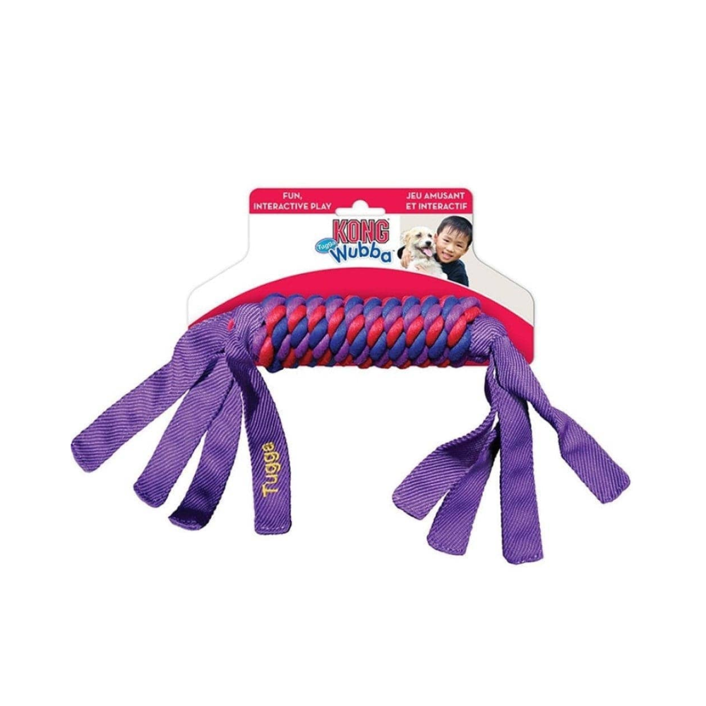 Kong Wubba Tugga Toy for Dogs Red - Image 4