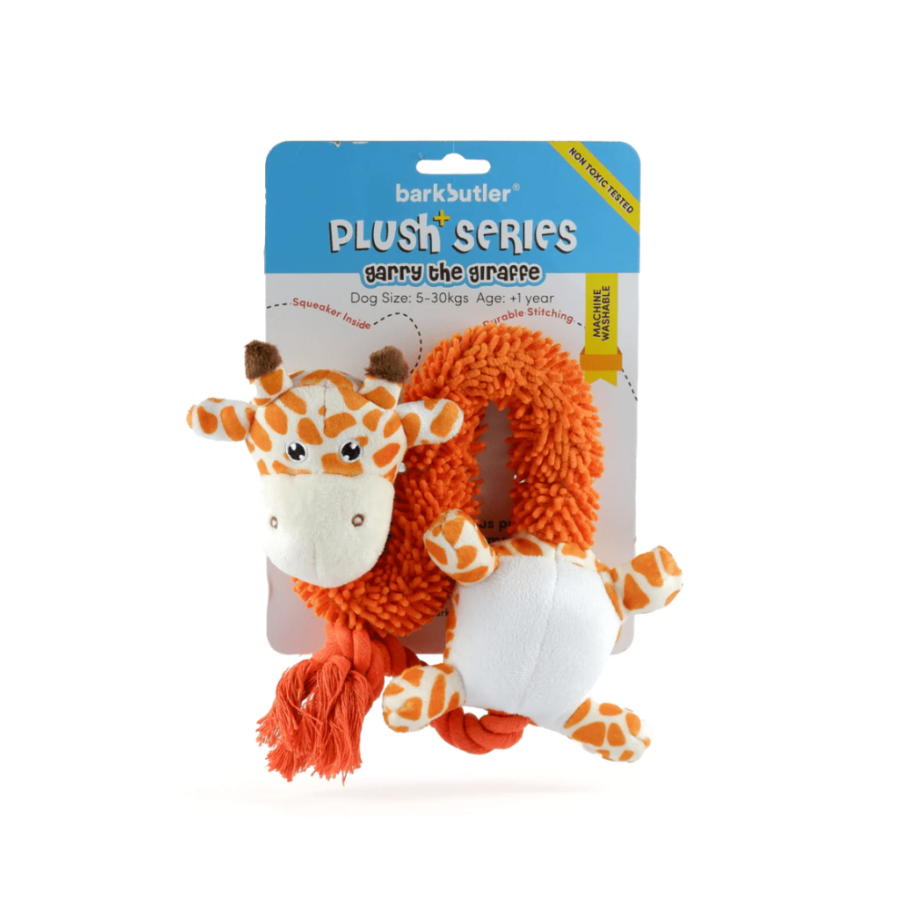 Barkbutler Garry The Giraffe Plush Toy for Dogs - Image 6