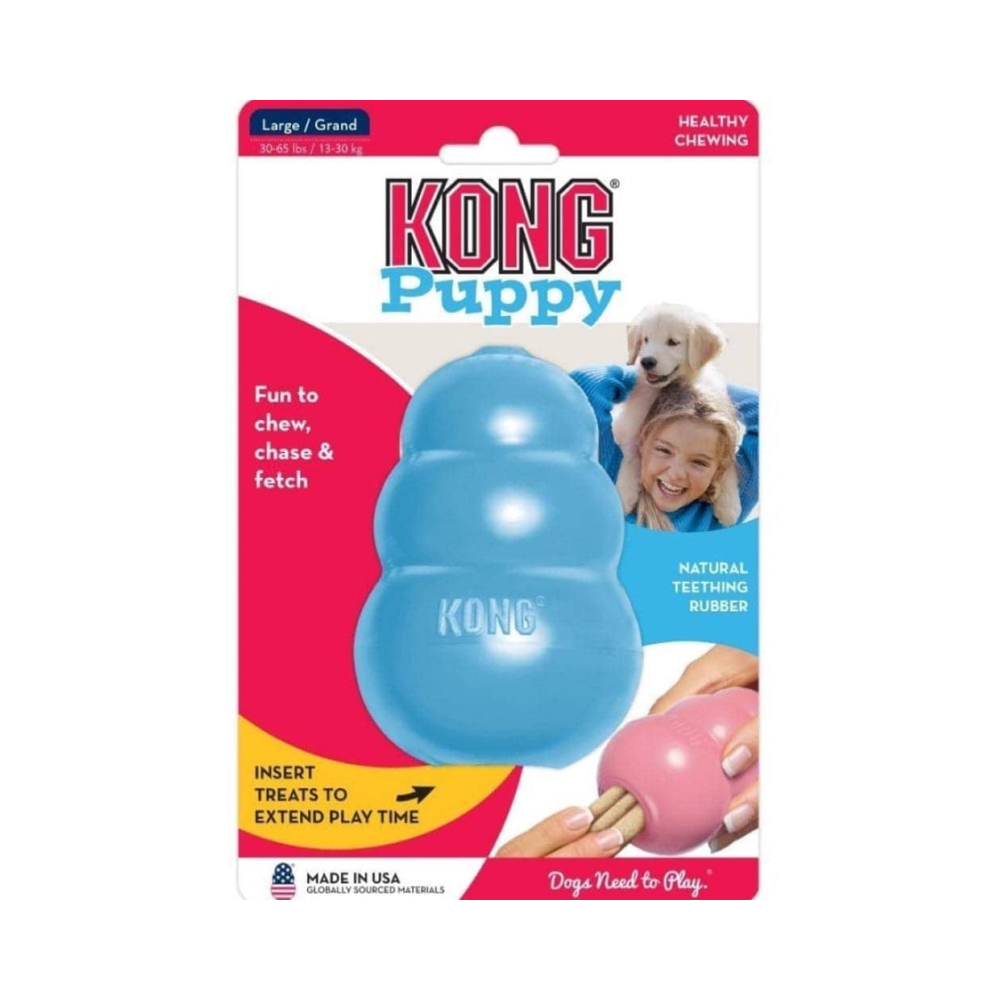 Kong Puppy Toy for Dogs (Blue) - Image 7