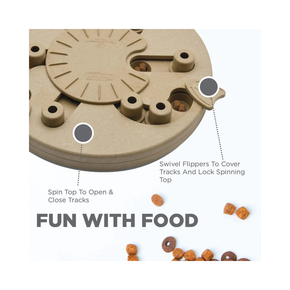 Outward Hound (Nina Ottosson) Dog Worker Composite - Spin, Scoot & Treat - Interactive Dog Toy - Image 2