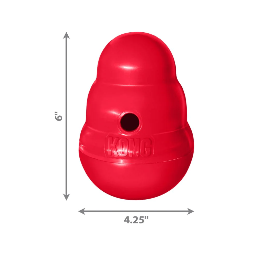 Kong Wobbler Toy for Dogs (Red) - Image 3