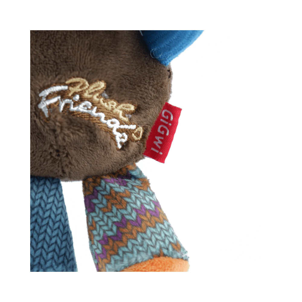 GiGwi Plush Friendz Monkey Squeaker Inside Plush Toy for Dogs - Image 6