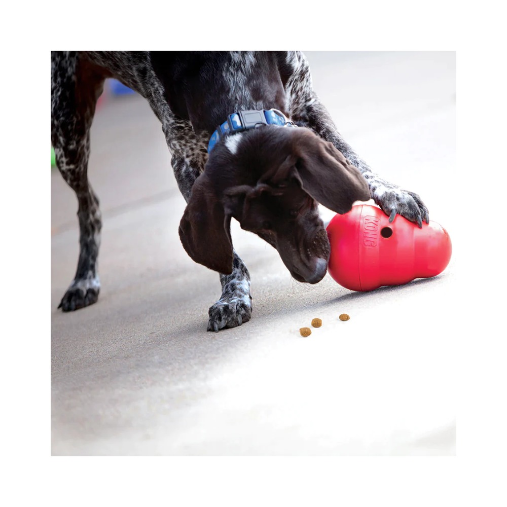 Kong Wobbler Toy for Dogs (Red) - Image 4