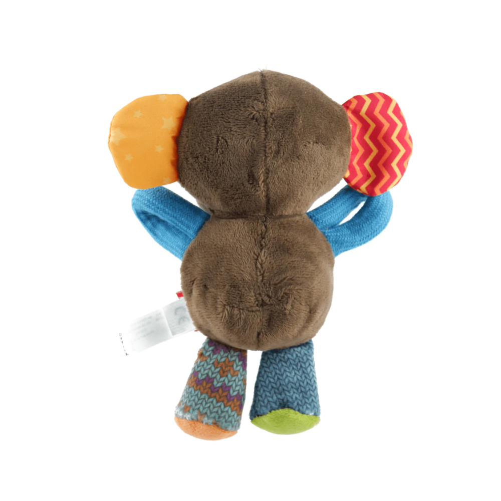 GiGwi Plush Friendz Monkey Squeaker Inside Plush Toy for Dogs - Image 4