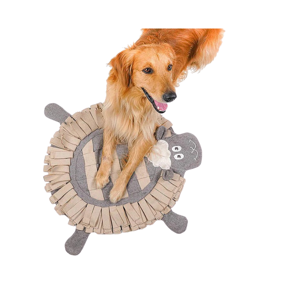 HUFT Sheep Flat Snuffle Play Mat for Dogs